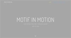 Desktop Screenshot of motifinmotion.com