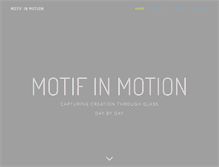 Tablet Screenshot of motifinmotion.com